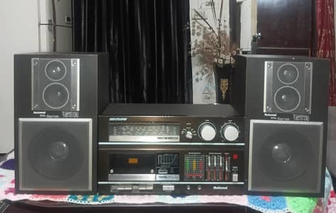 National Panasonic stereo integrated sound system