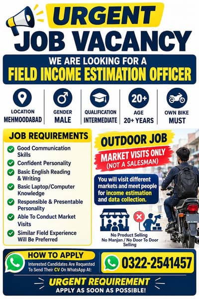 Income estimation officer