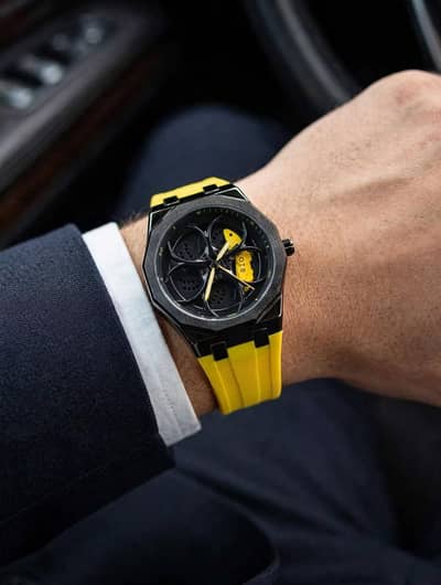 spinner watch with best silicon strap