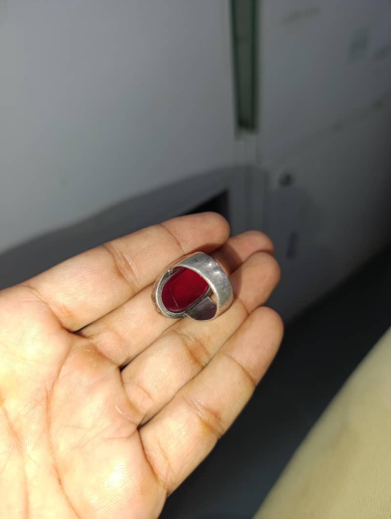 pure silver ring 1