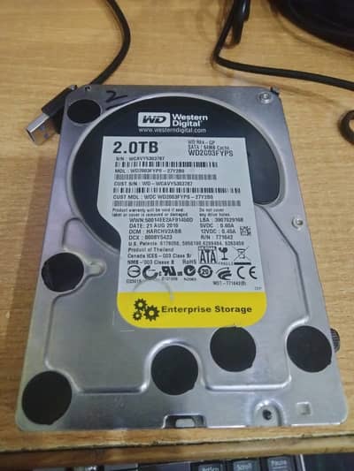 WS 2 TB Computer Hard Drive
