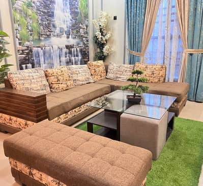 My sofa set is 7 seater,neat and clean also.