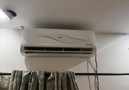 Haier 1.5 ton DC inverter hot and cool R-410 Gas