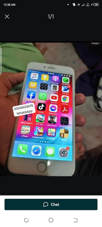 ‎I phone 6s pta Approvd 64gb WhatsApp number pick me. Hai