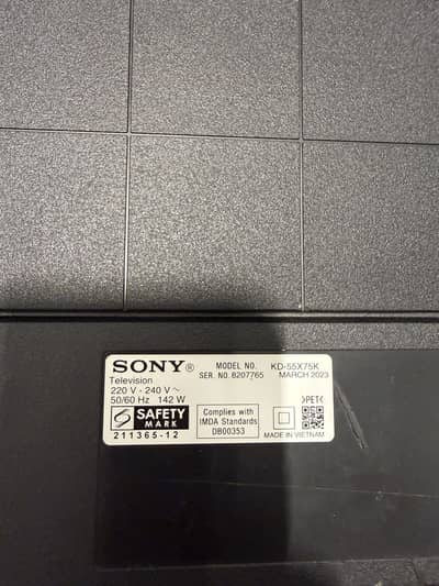 Sony led 55” google tv