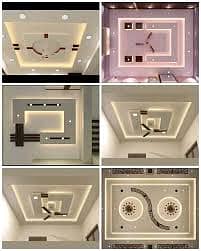 Gypsum ceiling-Pop ceiliig-fancy ceiling-2 by 2 ceiling-office Ceiling