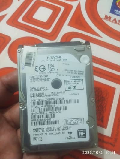 Laptop HDD 500gb