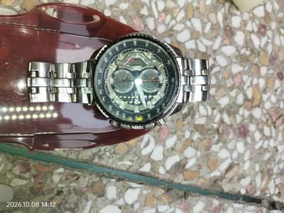 Casio Edifice, Citizen and Seiko watches are available original