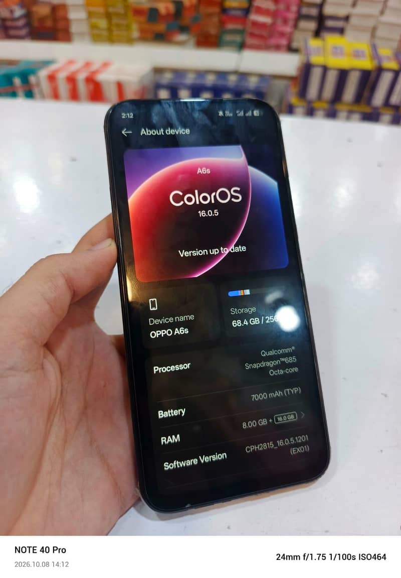 OPPO A6s 1