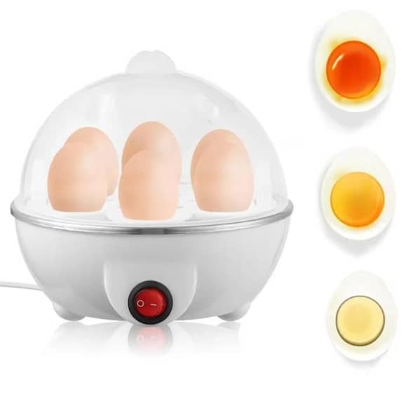 Legacy Deals Electric Egg Boiler & Cooker Machine | Automatic Egg Steamer with Fast Boiling & Auto Shut-Off | Soft, Medium & Hard Boiled Egg Maker | Compact Kitchen Appliance for Breakfast, Meal Prep & Daily Home Use