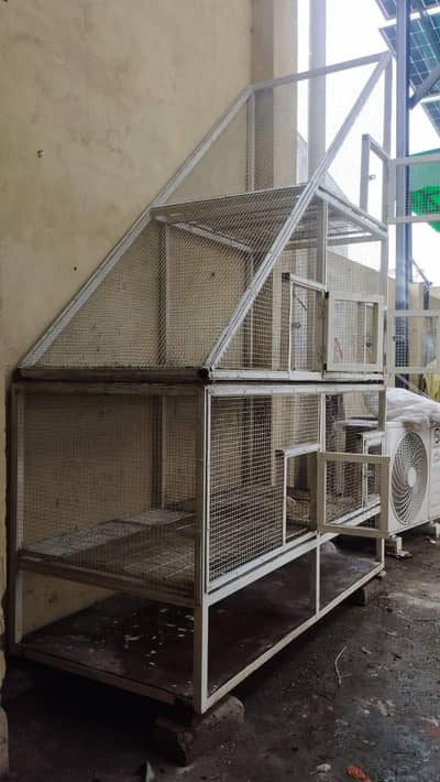 parrots cage