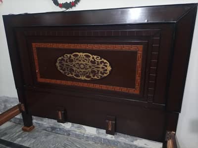 Double Bed, Side Tables, & Dressing