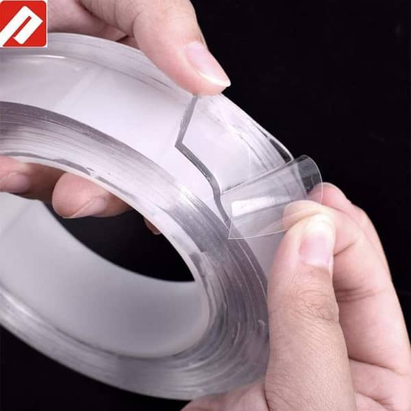 T  3 Meter Strong Holding Double-sided Grip Tape Gel Pad Washable Adhesive Tape Nano PU Gel Ivy Grip Tape