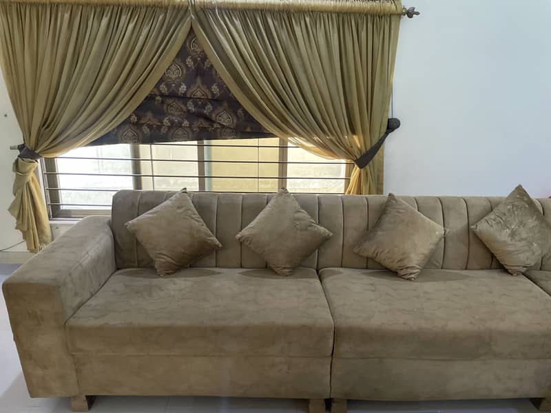 L shape sofa 1