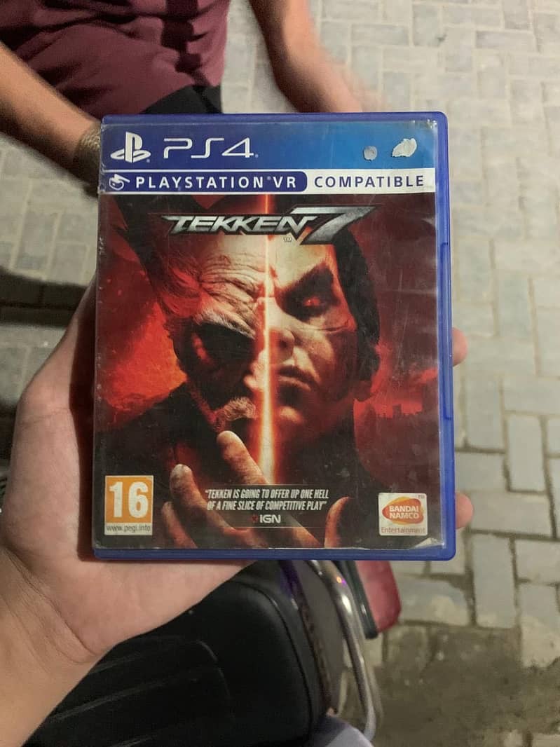 PS4 TEKKEN7 CD 3