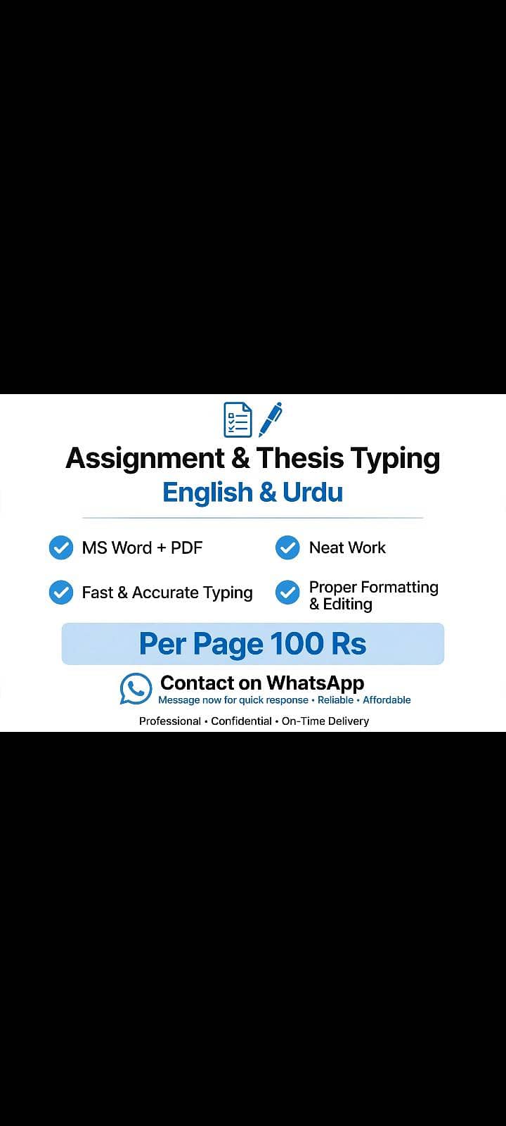 Assignment Typing work 0