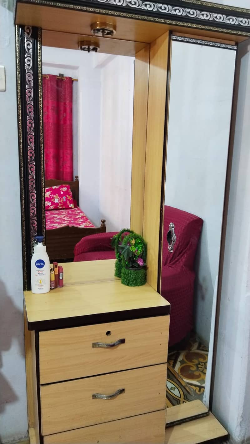 Furniture Set for Sale – Sofa Set, Wardrobe & Dressing Table in Good ...