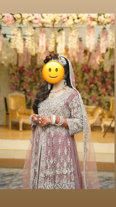 Mauve walima maxi