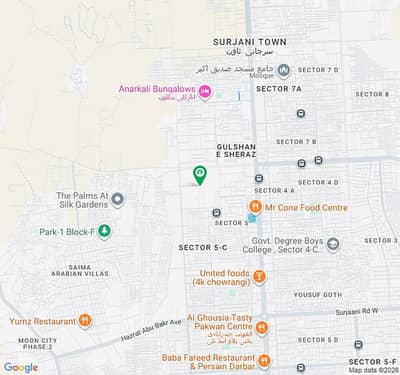 Plot For Sale Surjani Town Sector 5A West Open