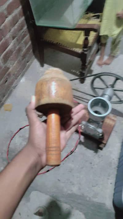 mosmi jusar alactric with hawy copar motar with glass box