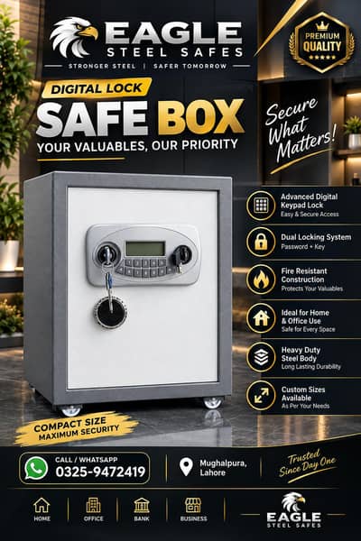 Digital Locker | Cash Locker | Steel Safe | Security Locker