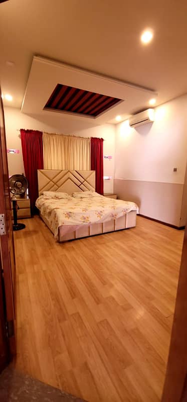 Fully furnished kanal 9 bedroom house available for rent phase 3 bahria town Rawalpindi