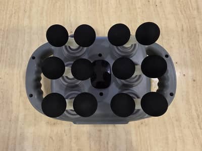 12-head electric deep tissue full-body massager.