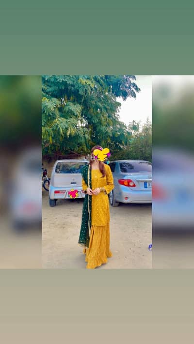 mehndi dress