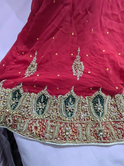 Beautiful Red Bridal/Wedding Lehenga for sale