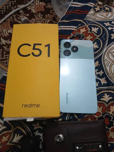Realme C51 pta approved dual sim no open no repair