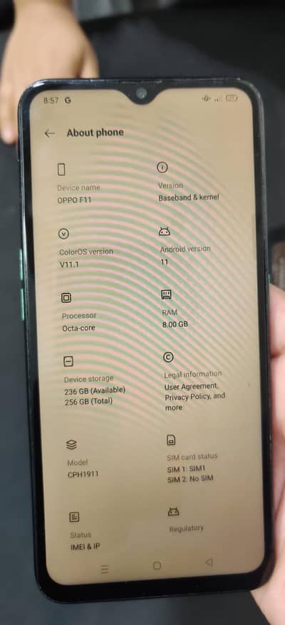 Oppo F11 256GB - Patched