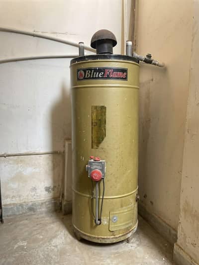 Heavy Duty Blue Flame Gas Geyser - Running Condition