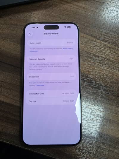 Apple iPhone 15 Pro Max -512GB NonPTA