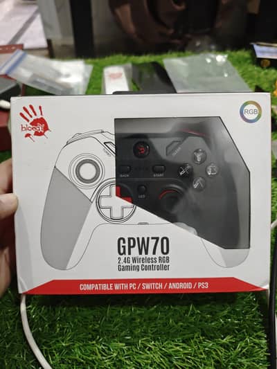Bloody GPW70 Dual Mode 2.4G Wireless & USB Wired Gaming Gamepad