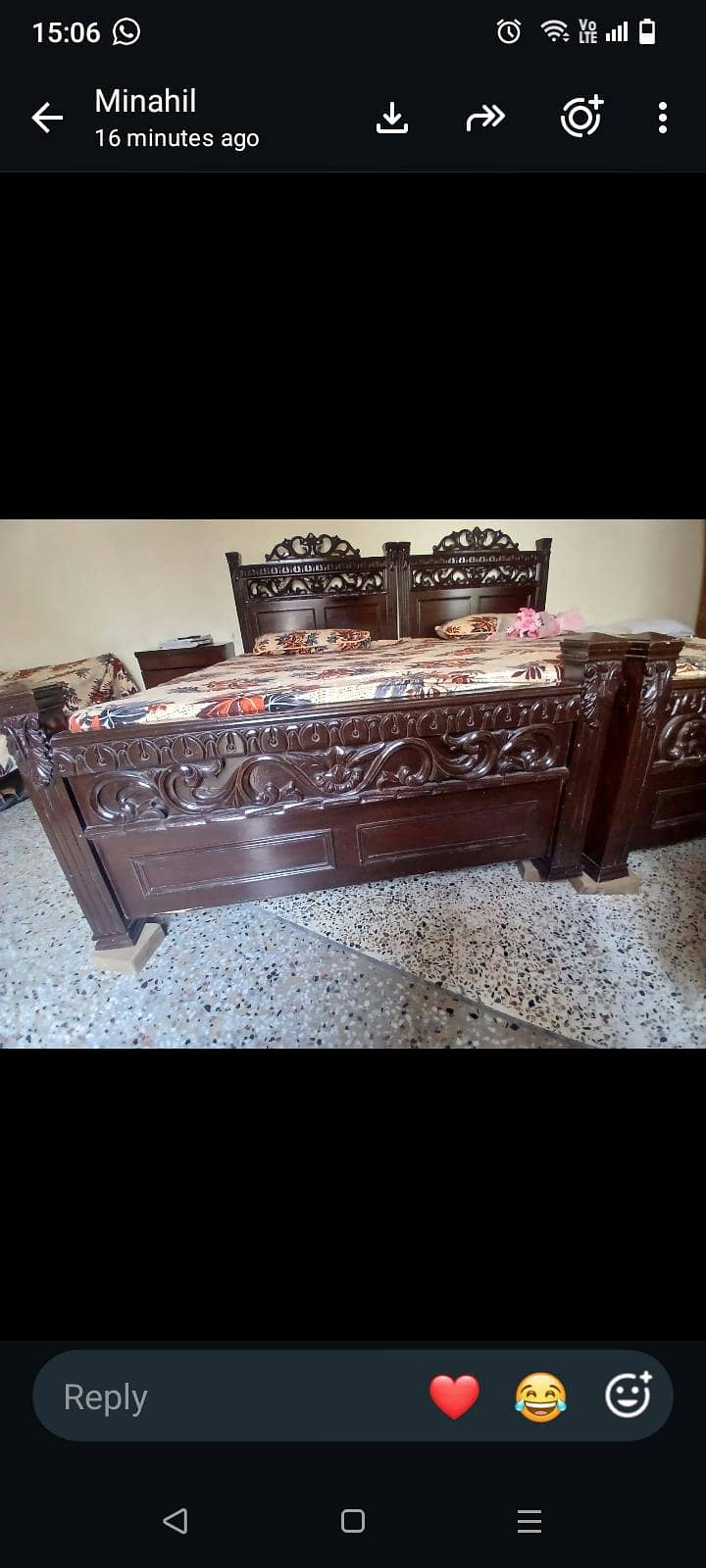 single bed with side table 0