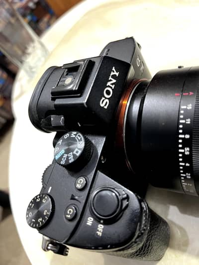 Sony A7iii with Artisan 35mm 1.8 lens