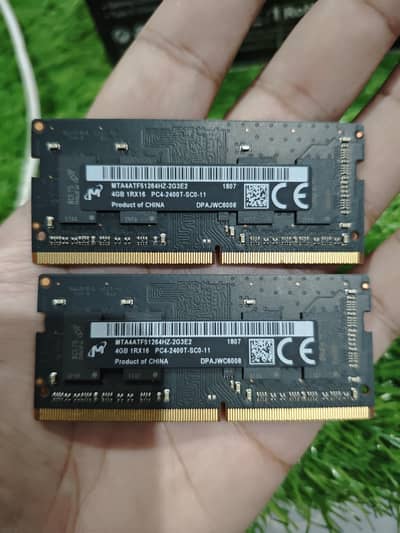 Apple Laptop Ram DDR4 8GB (4gb each) 2400mts