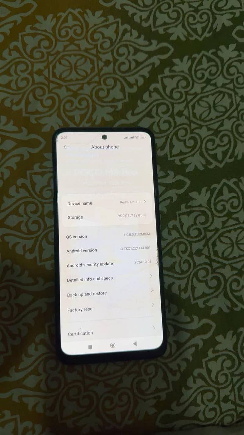 Xiaomi Redmi note 11 3