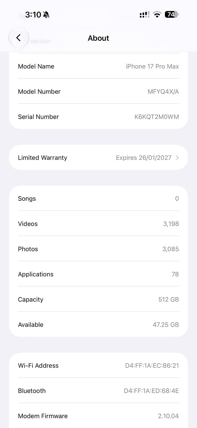 Apple iPhone 17 Pro Max 1