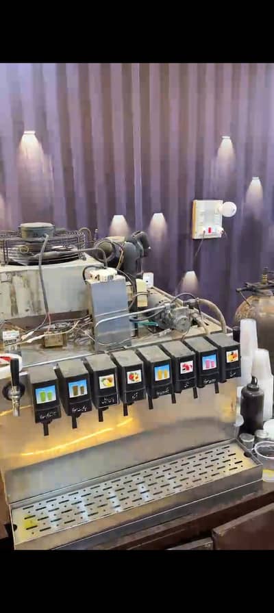Soda water machine