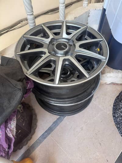 imported alloyrims 14 inch for sale almost new