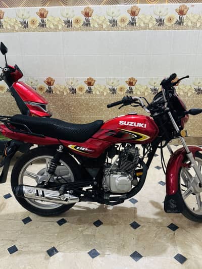 Suzuki GD110 — 2023 Model | Red Lush condition