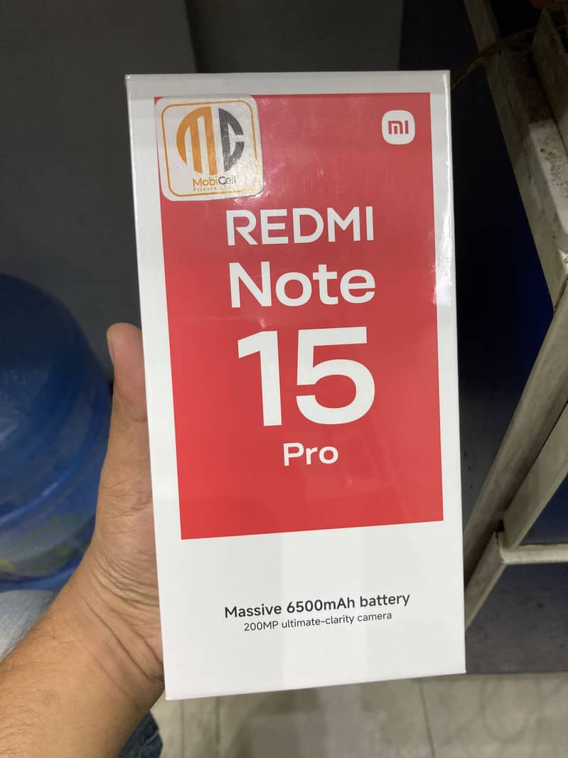 Xiaomi Redmi Note 15 Pro Box Pack 1