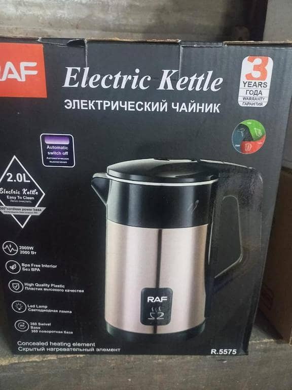 T  2 Liter Electric Kettle For Tea Coffee water boiler high Quality Stainless Steel For Daily Kitchen Uses And Essential Kitchen Appliances