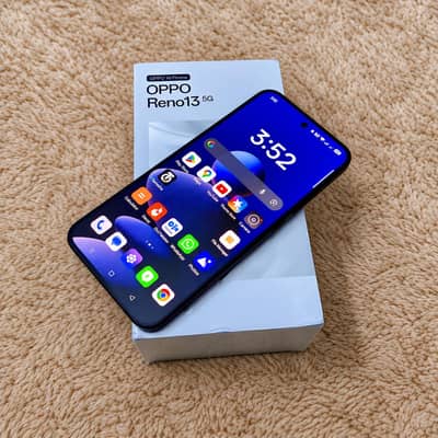 OPPO Reno 13 5,G (12/256 GB) with 9.5 months official warranty