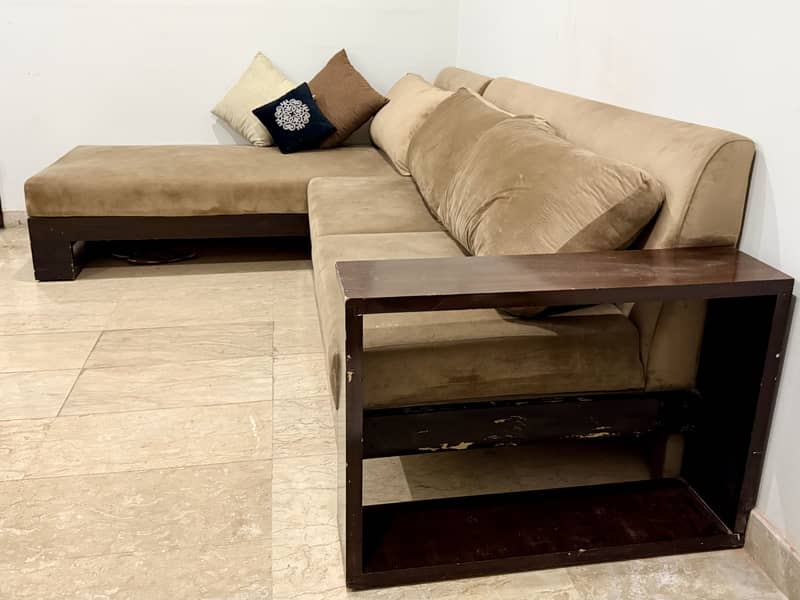 L Shape Sofa 10/10 condition 2