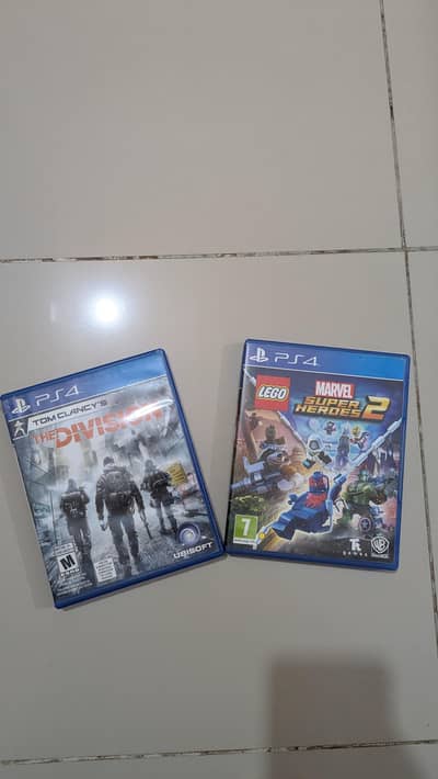 PS4 Games Bundle, 2 Original Discs