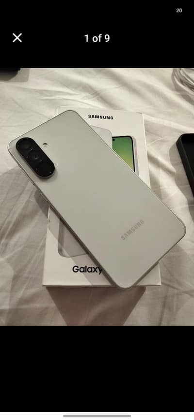 Samsung Mobile A56 5 g 10 10 8 gb 256 gb memory  with box cable vasy h