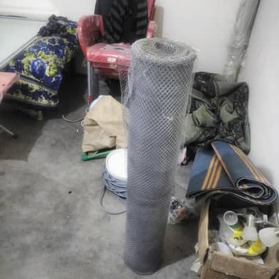 `GI Welded Wire Mesh Roll 4 Feet - Murghi Jali Window Jali - New`