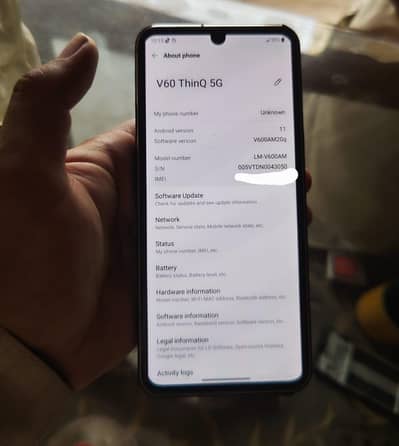 LG V60 ThinQ 5G
